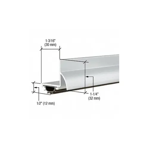 Aluminum 'L' Shape Door Bottom - 35-3/4" Aluminum 'L' Shape Door Bottom - 35-3/4"