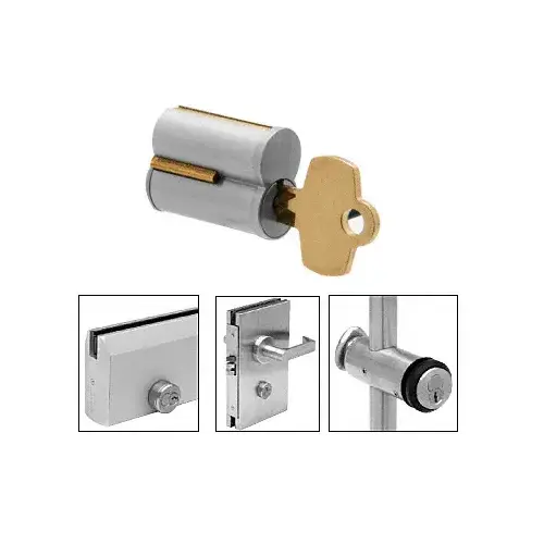 7-Pin Key #1 Small Format Interchangeable Core Brushed Nickel 7-Pin Key #1 Small Format Interchangeable Core Brushed Nickel
