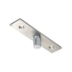 CRL 1NT401 Brushed Stainless Top Center-Hung Free Swing Pivot