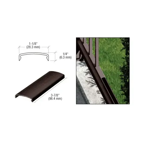 Matte Bronze 100 Series 3-7/8" Picket Spacer