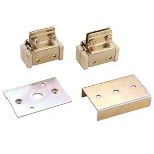 CRL 2050PLBG Converging Pocket Door Kit Brite Gold