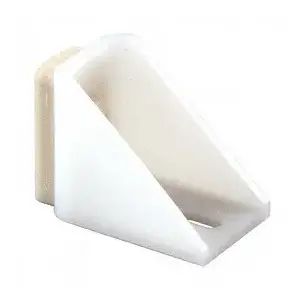 CRL 2155 Bumper Stop for Bi-Passing Door Systems White