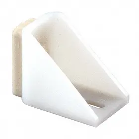 CRL Bumper Stop for Bi-Passing Door Systems White 2155 CRL Bumper Stop for Bi-Passing Door Systems White 2155