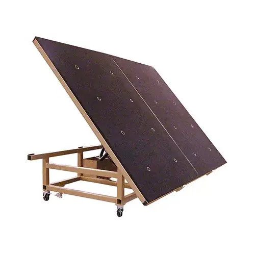 8' x 12' Counterbalanced Tilting Cutting Table with Breaker Bar and Air Flow 16 Outlet