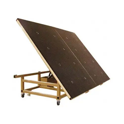 9' x 12' Counterbalanced Tilting Cutting Table with Breaker Bar and Air Flow 16 Outlet