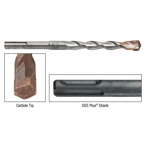 1/2" x 6" SDS Plus Plus Uni-Shank Drill 1/2" x 6" SDS Plus Plus Uni-Shank Drill