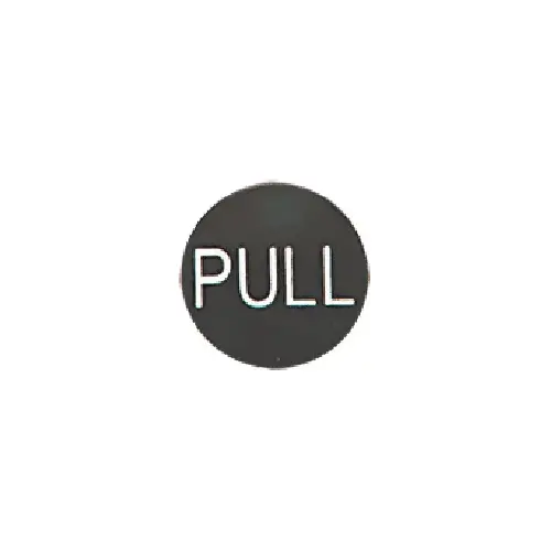 Oil Rubbed Bronze 2" Round Pull Indicator Oil Rubbed Bronze 2" Round Pull Indicator