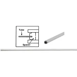 CRL CT12C-XCP100 12" Stainless Steel Capillary/Breather Tubes for Insulating Glass Units - pack of 100