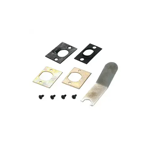 Top And Bottom Strikes Dark Bronze Finish