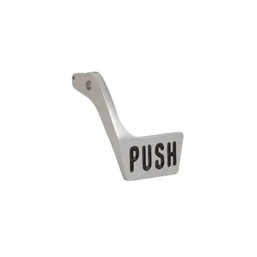 Push Paddle Package Satin Aluminum Finish Push Paddle Package Satin Aluminum Finish