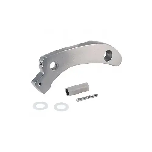 Satin Aluminum Left Side Arm Assembly for 1095 Rim Exit Panic Device Satin Aluminum Left Side Arm Assembly for 1095 Rim Exit Panic Device