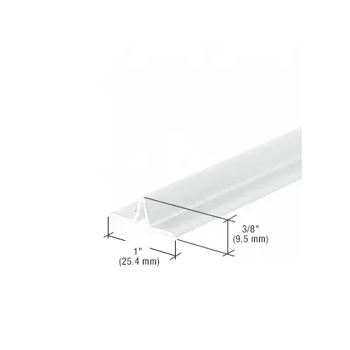 White Series 3606 Lower Track -  72" Stock Length