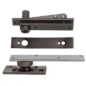 Rixson 370DU Dark Bronze Center-Hung Pivot Set