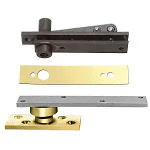 Rixson 370PB Polished Brass Center-Hung Pivot Set