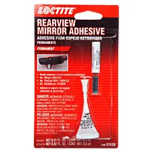 Loctite 37438 Rear View Mirror Adhesive 12 Cards Per Box