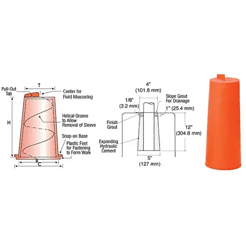 Large Econ-O-Post Hole Form