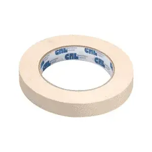 CRL 40334 3/4" Multi-Purpose Masking Tape Tan - 180 Foot Roll