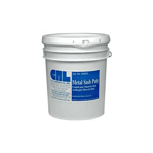 Gray Metal Sash Putty - 5 Gallon