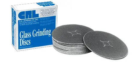 CRL 6 x 7/8 120X Grit Polyester Back Sanding Discs - pack of 50 6X78120CB-XCP50
