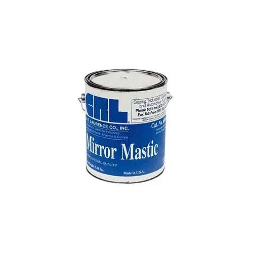 CRL Heavy-Bodied Mirror Mastic - Gallon Can