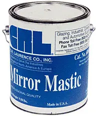 CRL Heavy-Bodied Mirror Mastic - Gallon Can 600GL