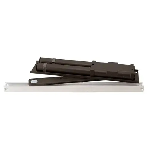 Dark Bronze Finish Overhead Concealed Non Hold-Open Door Closer - ADA Spring Size 1