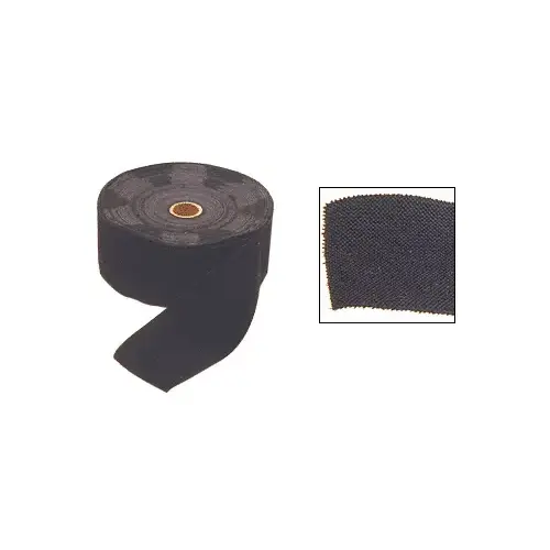 Mohair Channel Liner 2-5/8" Width Black40' Roll