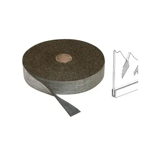 1/16" Tuff-Pak Cork and Rubber Glass Setting Tape Black - 100 Foot Roll 1/16" Tuff-Pak Cork and Rubber Glass Setting Tape Black - 100 Foot Roll