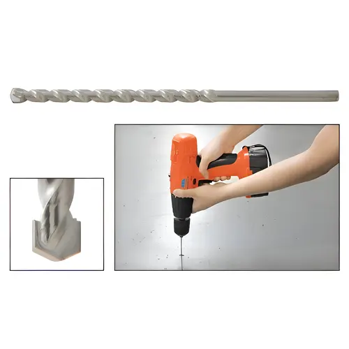 3/8" x 6" Heavy-Duty Masonry Drill Bit 3/8" x 6" Heavy-Duty Masonry Drill Bit