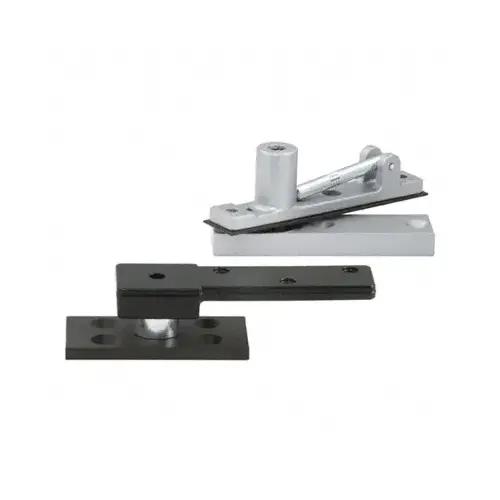 Dark Bronze Center-Hung Pivot Set