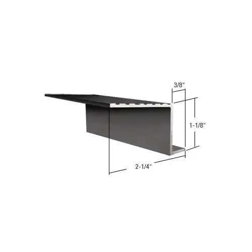 Black 74" Retractable Screen Door Out Sill adaptor Black 74" Retractable Screen Door Out Sill adaptor