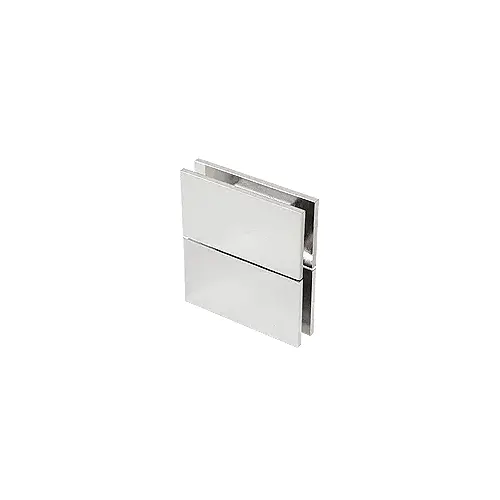 Satin Chrome Cardiff Series Glass-to-Glass Mount Hinge