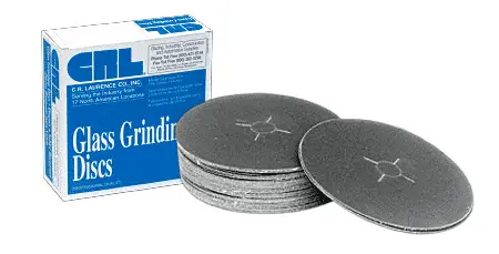 CRL 7 x 7/8 60X Grit Polyester Back Sanding Discs - pack of 50 7X7860CB-XCP50