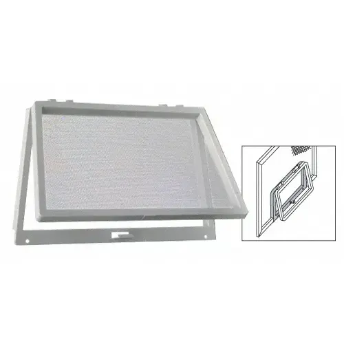 Gray Plastic Screen Wicket Gray Plastic Screen Wicket