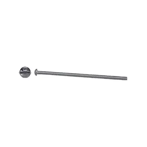 No-Draft Speak-Thru 8-32 x 4" Screws - 10/Pk Aluminum