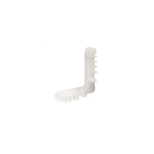 1/4" Corner for Dual-Seal Spacer White