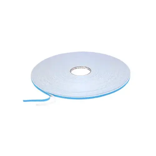 White 1/16" x 3/8" Double Sided Foam Glazing Tape - 200 Foot Roll