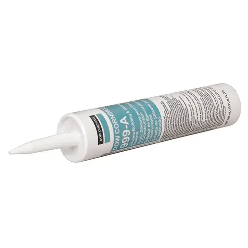 White 999-A Silicone Building and Glazing Sealant