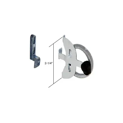Sliding Screen Door Spring Activated Latch Zinc Sliding Screen Door Spring Activated Latch Zinc