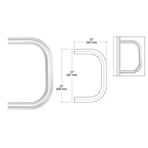 Satin Anodized ACRS End Loop Satin Anodized ACRS End Loop