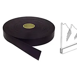 CRL A4262 Black 1/16" Sealstrip Glass Setting Tape - 100 Foot Roll