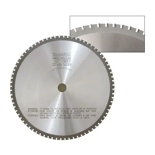 12" x 1" Arbor 76 Tooth Carbide Saw Blade for Stainless Steel