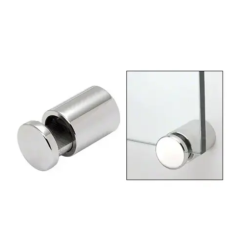 1-1/4" 316 Polished Stainless Single Sided Adjustable Barrel Edge Grip