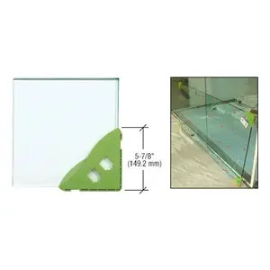 CRL ACP38-XCP12 3/8" Green Armored Corner Protector - pack of 12