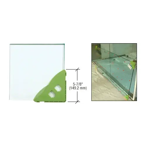 3/8" Green Armored Corner Protector - pack of 2