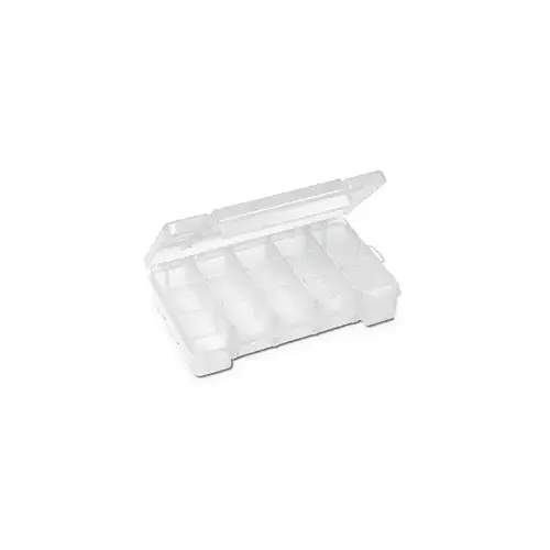 6 to 18 Compartment Plastic Parts Box 6 to 18 Compartment Plastic Parts Box