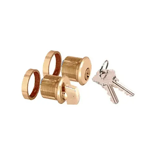 Brass AMR Series Keyed Cylinder/Thumbturn Brass AMR Series Keyed Cylinder/Thumbturn