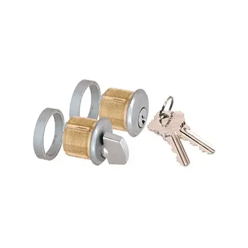 Brushed Stainless AMR Series Keyed Cylinder/Thumbturn Brushed Stainless AMR Series Keyed Cylinder/Thumbturn