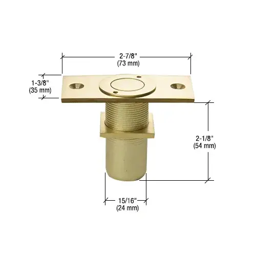 Brass Dust Proof Keeper Non-Locking Brass Dust Proof Keeper Non-Locking