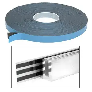 CRL AT234 .045" x 3/4" x 108 Foot Roll Acrylic Foam Very Hi-Bond Adhesive Cladding Tape Black